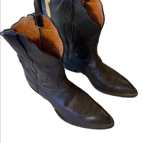 Lucchese 2000 Black PeeWees boots